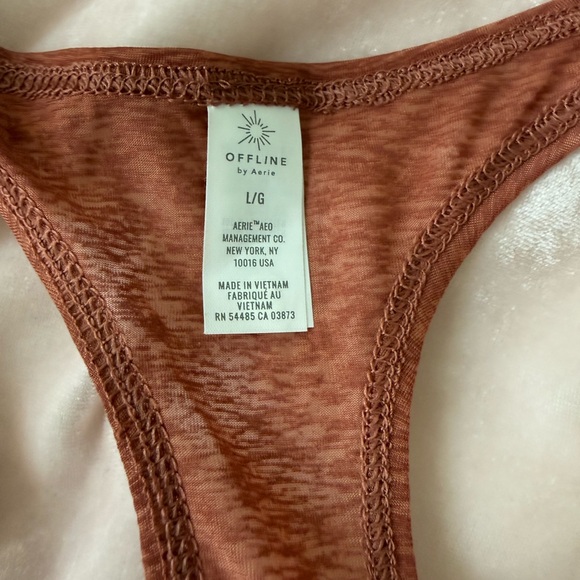 Aerie Rust Racerback Tank - Picture 2 of 4